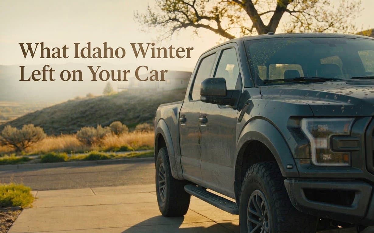 What Idaho Winter Left on Your Car, and Why Spring Is the Best Time to Fix It